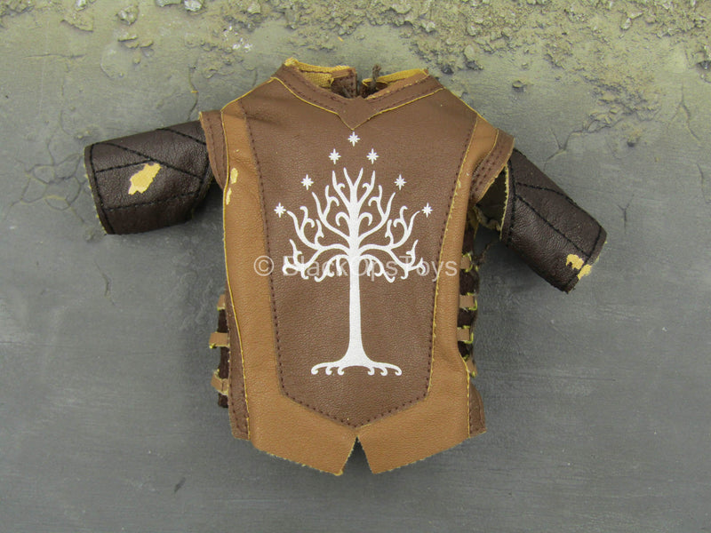 Load image into Gallery viewer, LOTR - Faramir - Tan Leather Like Chest Armor (Damaged)
