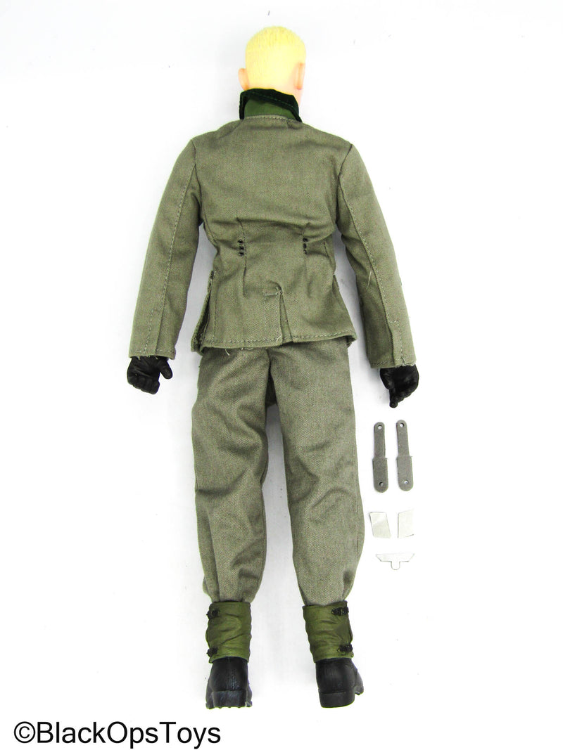 Load image into Gallery viewer, WWII - German Officer - Male Dressed Body w/Head Sculpt &amp; Patches
