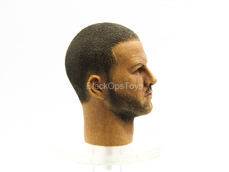 Load image into Gallery viewer, Male Head Sculpt w/Transparent Amber Eye
