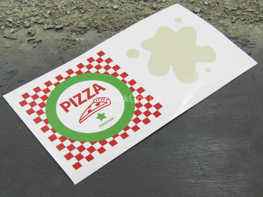 Middle-Aged Spider-Man - Pizza Box Sticker
