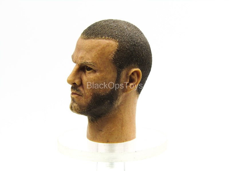 Load image into Gallery viewer, Male Head Sculpt w/Transparent Amber Eye
