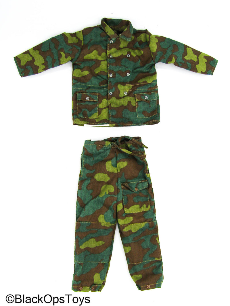 Load image into Gallery viewer, WWII - German Officer - Splittermuster Camo Combat Uniform Set
