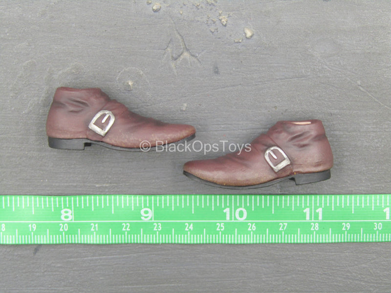 Load image into Gallery viewer, The Devil Hunter - Brown Shoes (Peg Type)
