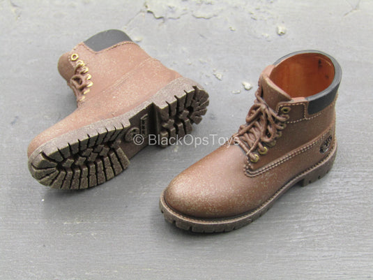 Middle-Aged Spider-Man - Brown Boots (Peg Type)