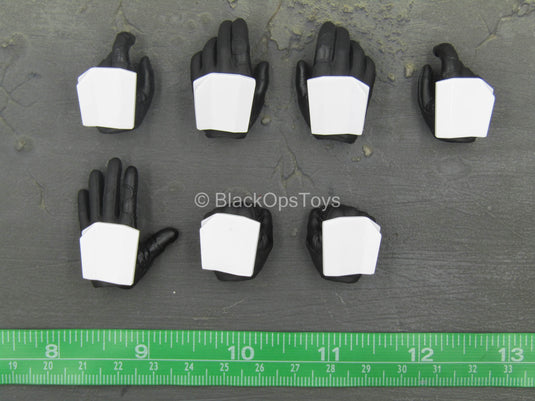 Star Wars - Jet Trooper - White & Black Gloved Hand Set