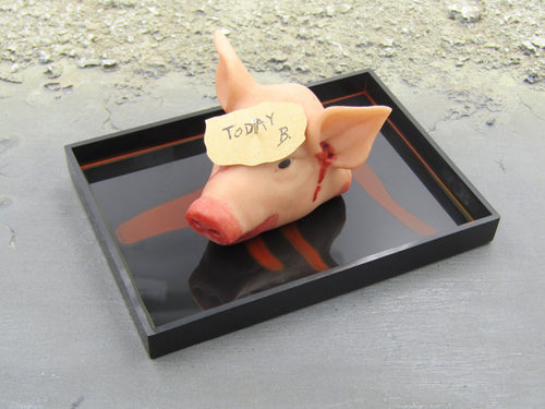 THE BUTCHER II - Severed Bloody Pig Head