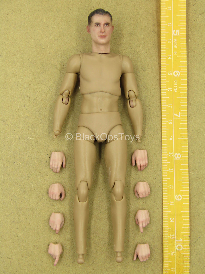 Load image into Gallery viewer, 1/12 - WWII German - Male Base Body w/Head Sculpts &amp; Hands
