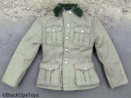 WWII - German Gebirgs Division - Green Combat Jacket