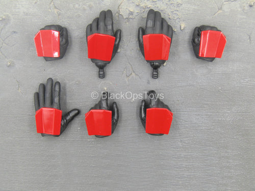 Star Wars - Sith Jet Trooper - Red & Black Gloved Hand Set