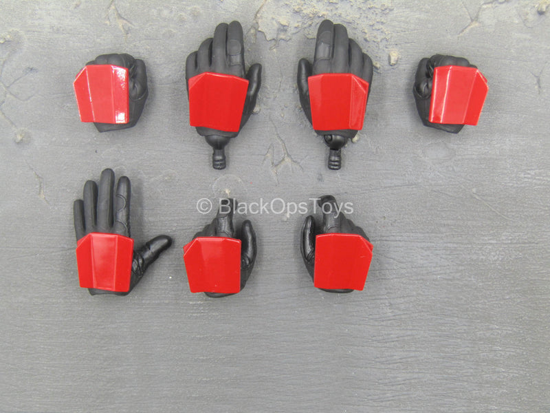 Load image into Gallery viewer, Star Wars - Sith Jet Trooper - Red &amp; Black Gloved Hand Set
