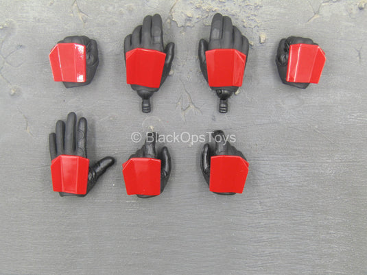 Star Wars - Sith Jet Trooper - Red & Black Gloved Hand Set