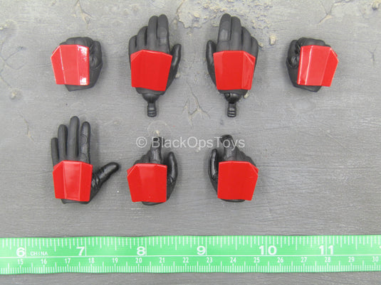Star Wars - Sith Jet Trooper - Red & Black Gloved Hand Set