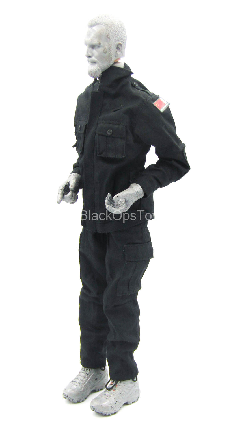 Load image into Gallery viewer, Chinese People&#39;s Armed Police - Black Uniform Set
