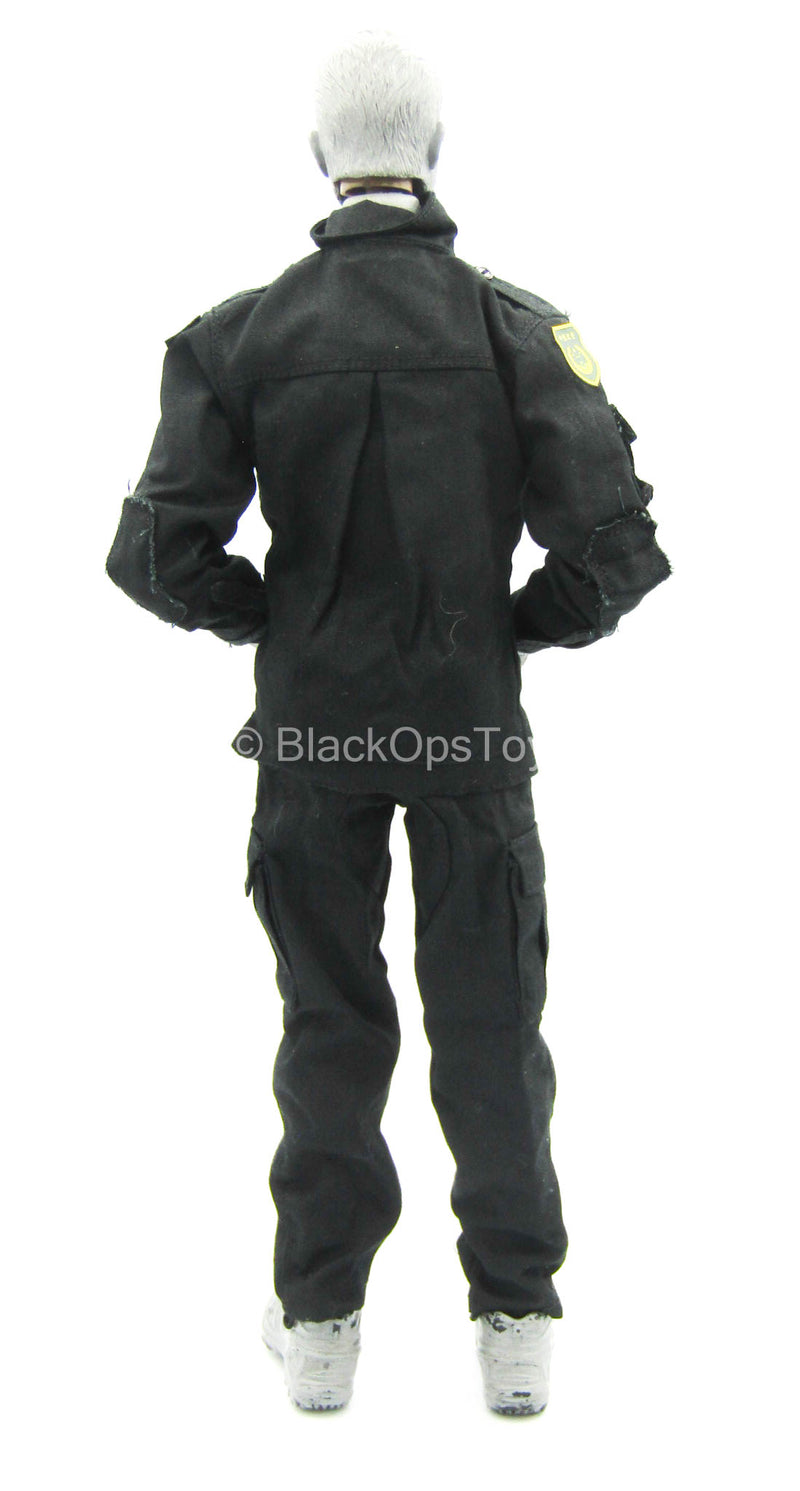Load image into Gallery viewer, Chinese People&#39;s Armed Police - Black Uniform Set
