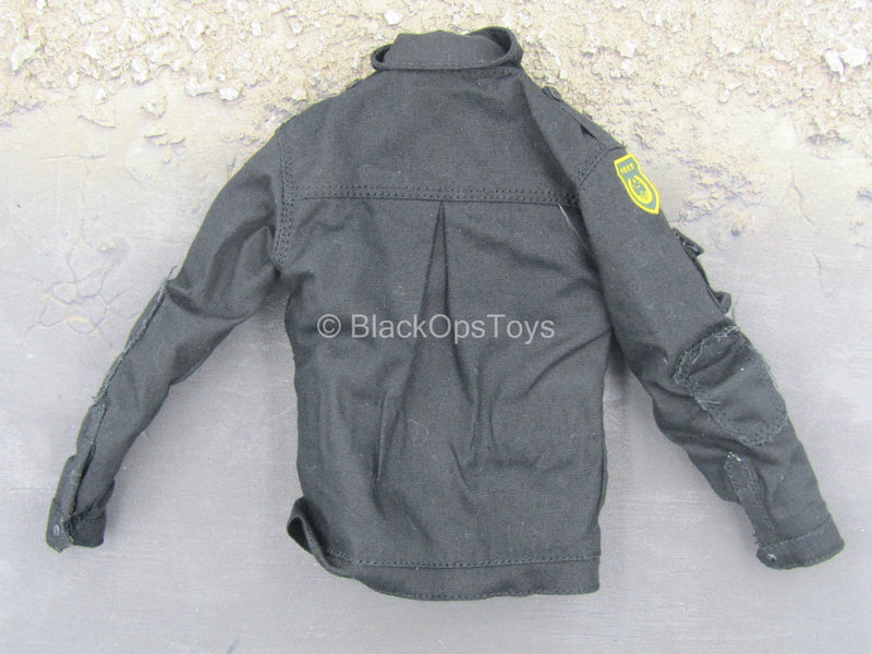 Load image into Gallery viewer, Chinese People&#39;s Armed Police - Black Uniform Set
