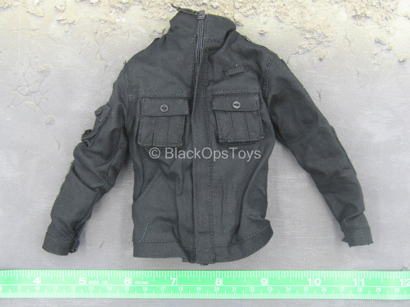 Load image into Gallery viewer, Chinese People&#39;s Armed Police - Black Uniform Set
