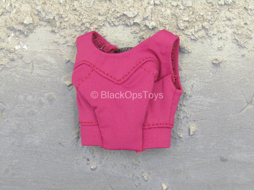 Yoga Suit B - Red Sports Top