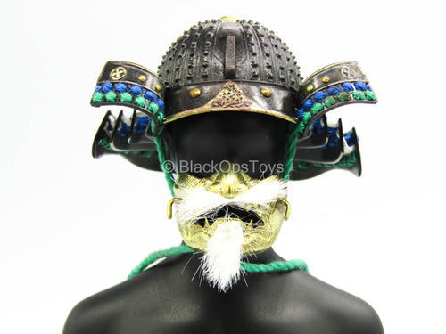 The Soul Of War Ghosts - Metal Samurai Helmet w/Facemask