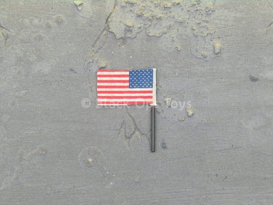 101st Airborne - Saw Gunner - Miniature American Flag