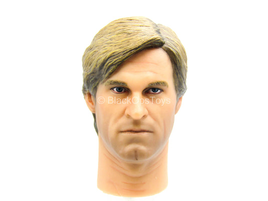 Male Head Sculpt In Likeness Of Aaron Eckhart