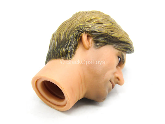 Male Head Sculpt In Likeness Of Aaron Eckhart