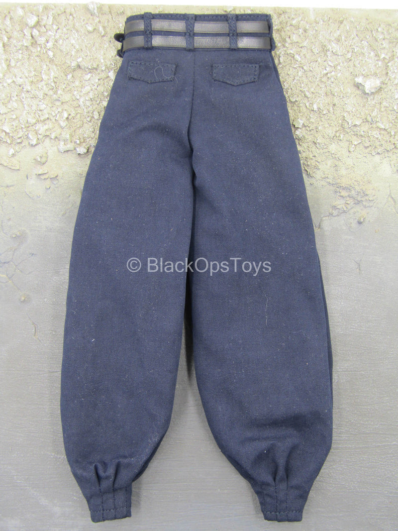Load image into Gallery viewer, Cloud Strife - Blue Long Pants w/Belt
