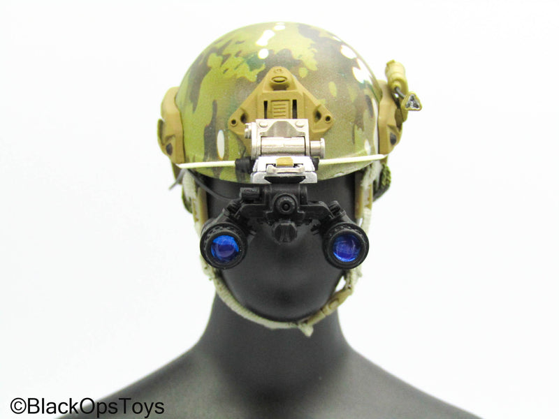 Load image into Gallery viewer, NSWDG Infiltration Team Ver. S - Multicam Helmet w/NVG Set
