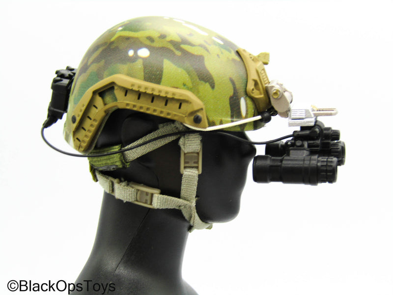 Load image into Gallery viewer, NSWDG Infiltration Team Ver. S - Multicam Helmet w/NVG Set
