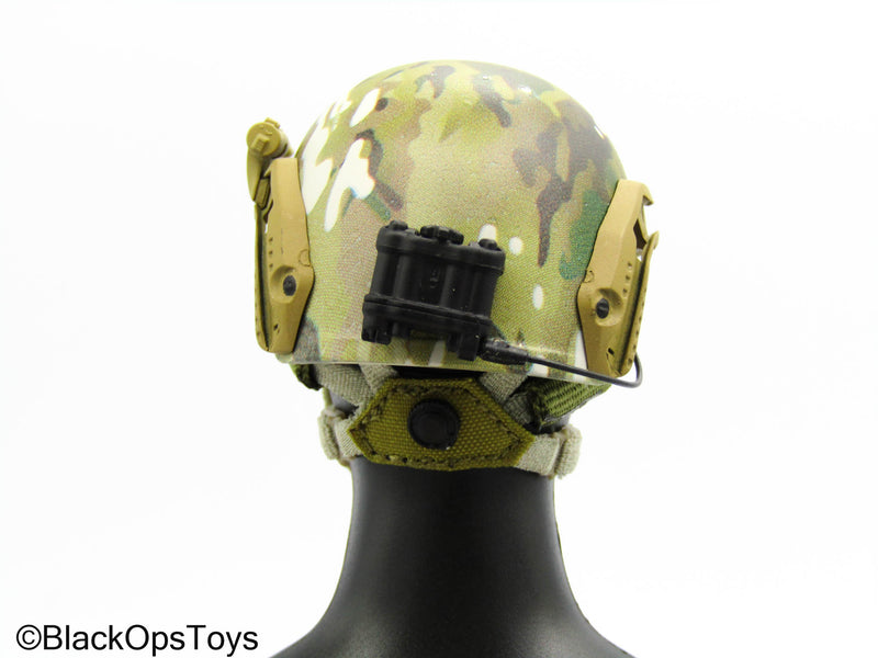 Load image into Gallery viewer, NSWDG Infiltration Team Ver. S - Multicam Helmet w/NVG Set
