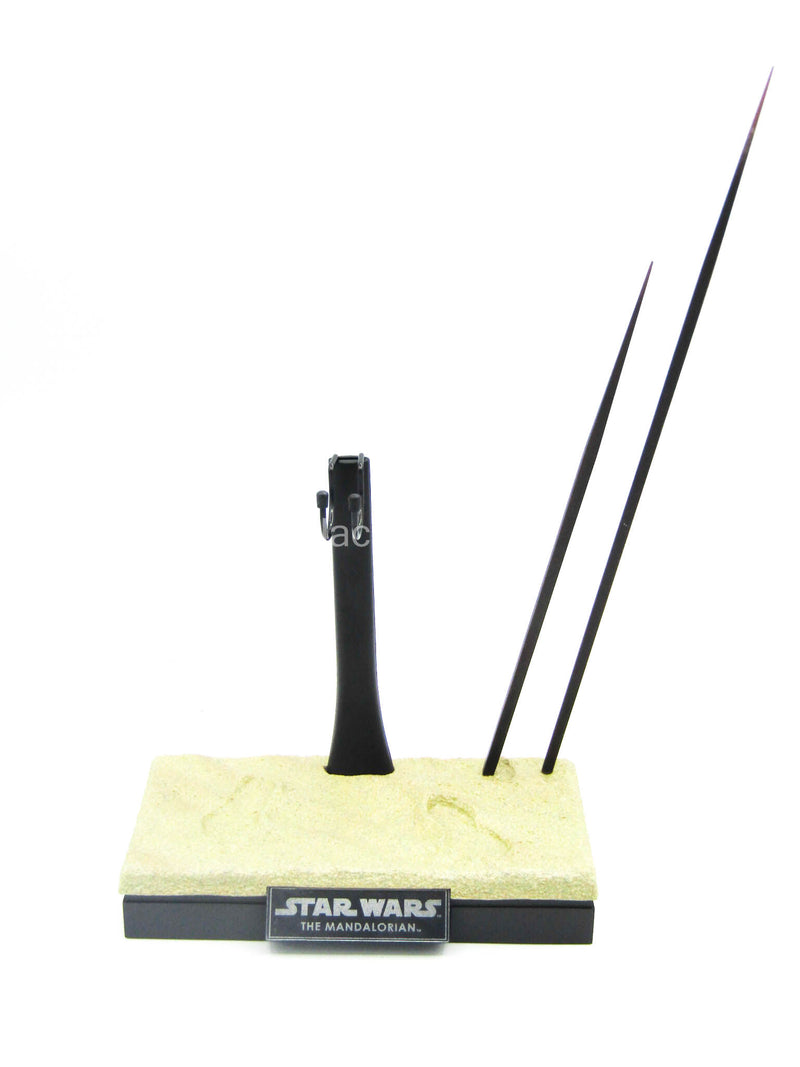 Load image into Gallery viewer, Star Wars - The Mandalorian - Base Figure Stand w/Stakes
