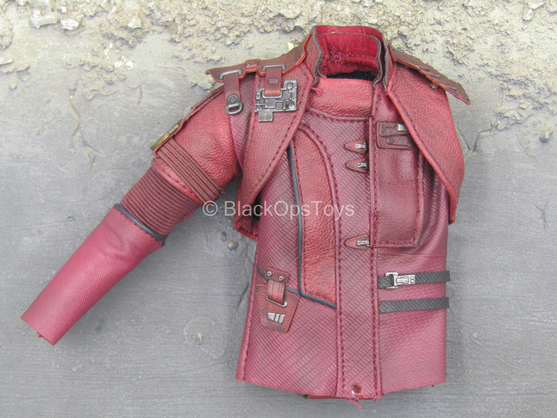 Load image into Gallery viewer, Avengers Endgame - Nebula - Red Leather Like Shirt
