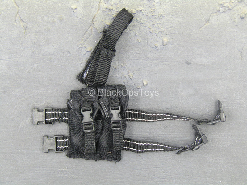 Load image into Gallery viewer, PMC - Operator - Black Drop Leg Mag Pouch w/Magazine Set
