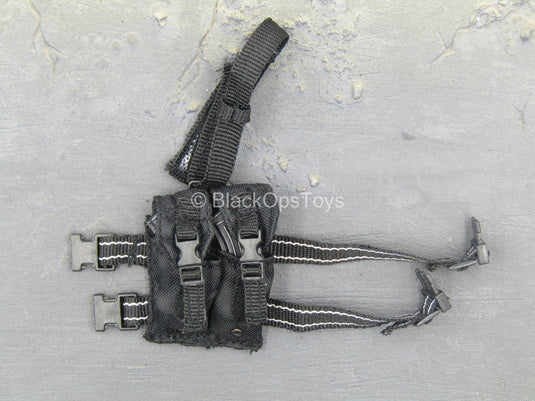 PMC - Operator - Black Drop Leg Mag Pouch w/Magazine Set