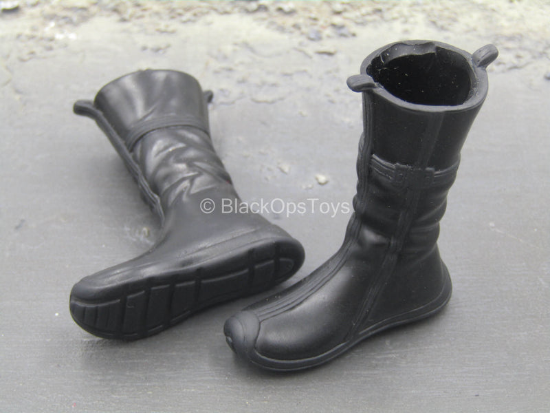 Load image into Gallery viewer, Andromeda - Beka Valentine - Black Female Boots (Foot Type)
