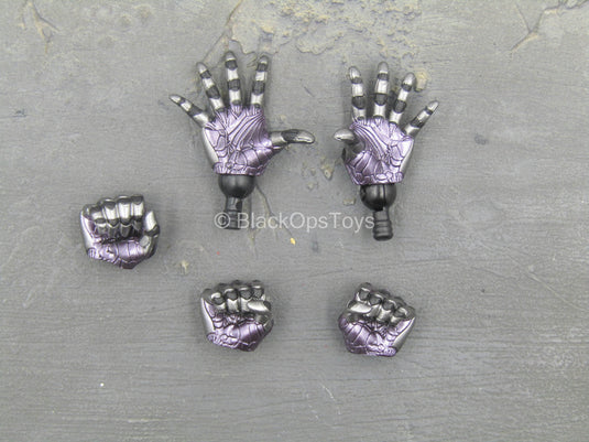 Alita Battle Angel - Purple & Silver Female Gloved Hands