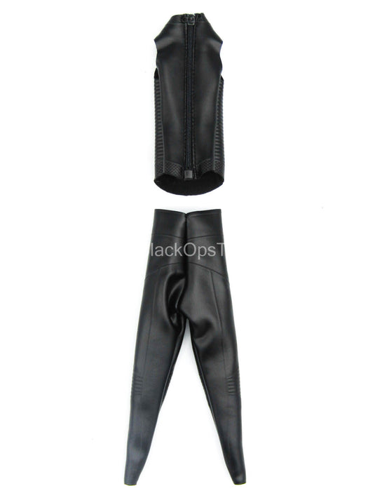 Alita Battle Angel - Black Leather Like Bodysuit