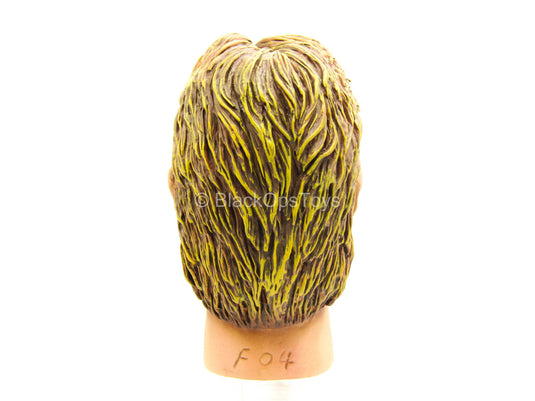 Caucasian Blonde Male Head Sculpt