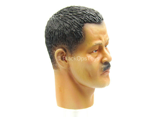 Male Head Sculpt w/Mustache