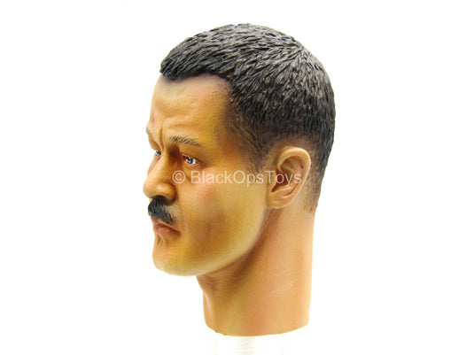 Male Head Sculpt w/Mustache