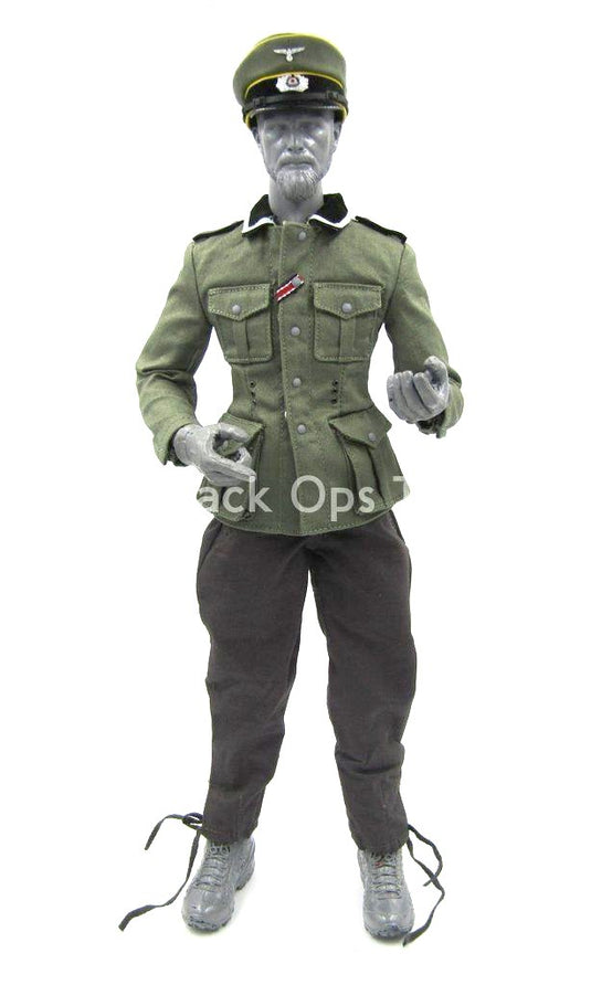 WWII - German WH Radio Operator - Officer Uniform & Patch Set