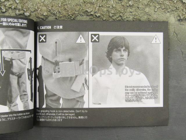 Load image into Gallery viewer, Hot Toys Sideshow Exclusive Star Wars Luke Skywalker Instruction Guide
