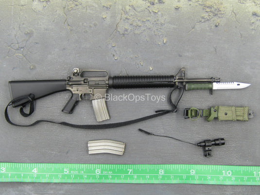 Operation Urban Warrior 99 - M16 Rifle w/Bayonet Set