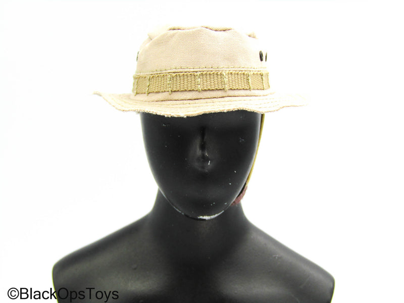 Load image into Gallery viewer, Operation Red Wings Corpsman - Tan Boonie Hat
