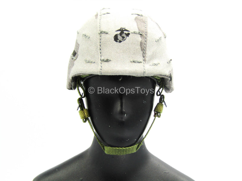 Load image into Gallery viewer, US Marine Gunnery Sergeant Crews - Urban Camo Helmet
