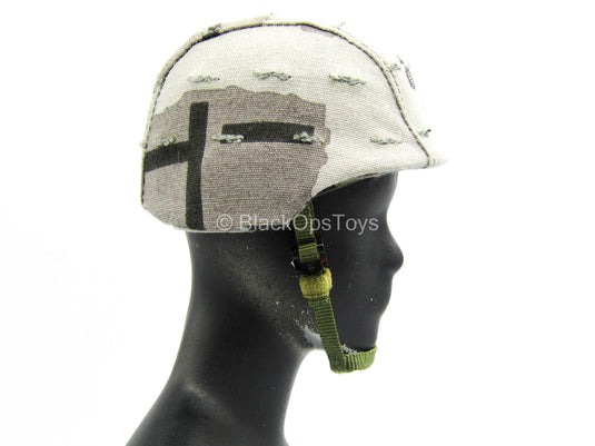 US Marine Gunnery Sergeant Crews - Urban Camo Helmet