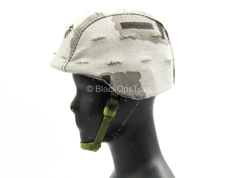 Load image into Gallery viewer, US Marine Gunnery Sergeant Crews - Urban Camo Helmet

