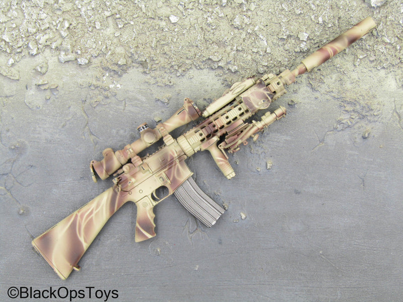 Load image into Gallery viewer, Operation Red Wings Corpsman - Desert MK12 MOD1 SPR Sniper Rifle Set
