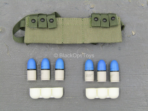 US Marine Gunnery Sergeant Crews - 40mm Grenade Set w/Pouches