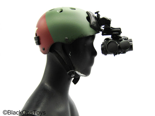 Operation Red Wings Corpsman - Multicolor Helmet w/2 NVG's