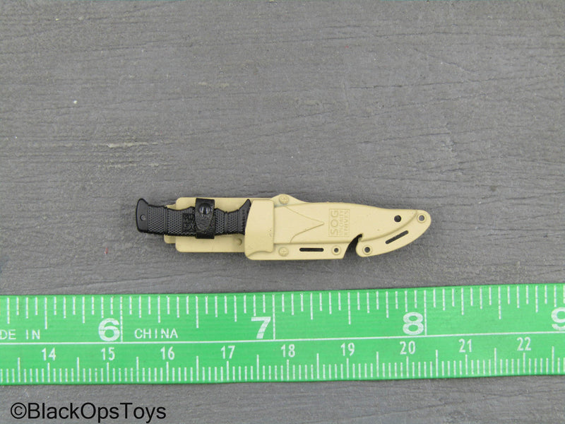 Load image into Gallery viewer, Operation Red Wings Corpsman - Knife w/Tan Sheath
